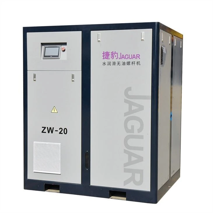 Máy nén khí trục vít VSD bôi trơn bằng nước không dầu