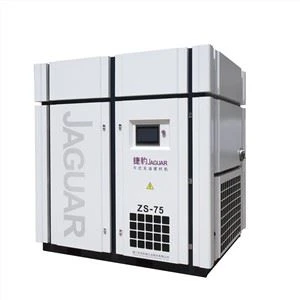 Máy nén khí trục vít khô không dầu 55KW